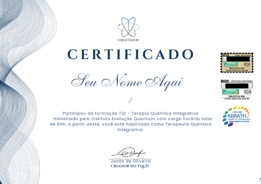 Certificado nacional com selo da Biblioteca Nacional